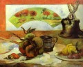 Nature morte avec Fan postimpressionnisme Primitivisme Paul Gauguin